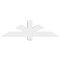 Ekena Millwork Redmond Architectural Grade PVC Gable Bracket, 48"W x 14"H x 4"D x 4"F, 7/12 Pitch GBP048X14X0404RED00 - alternate 3
